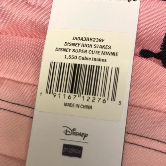Disney Minnie Jansport Backpack - Picture 5 of 5